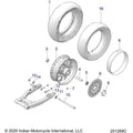 Wheel, Rear All Options - 2022 Indian Chief Bobber Dark Horse 116