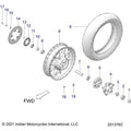 Wheel, Rear N22rte25 (201376C) - 2022 Indian Ftr 1200