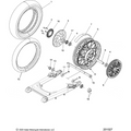 Wheel, Rear, White Wall N21mtg00/Mth00 All Options - 2021 Indian Scout Sixty