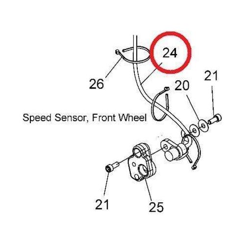 Off Road Express Sensor Wheel Speed Sensor by Polaris 4013251