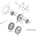 Wheels, Front - 2008 Victory Hammer All Options - V08Hb26/Hs26