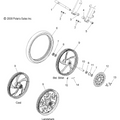 Wheels, Front - 2009 Victory Jackpot/Ness Jackpot All Options - V09Xb36/Xc36
