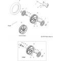 Wheels, Front - 2011 Victory Hammer All Options - V11Ha36/Hb36/Hs36