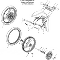 Wheels, Front (Cast) - 2004 Victory Kingpin All Options - V04Cb16