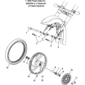 Wheels, Front (Cast) - 2005 Victory Kingpin/Ness All Options - V05Cb16/Dc16