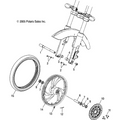 Wheels, Front (Cast) - 2007 Victory Jackpot/Ness All Options - V07Xb26/Bc26