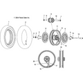 Wheels, Front (Laced) - 2005 Victory Ca Touring Cruiser All Options - V05Tb16