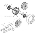 Wheels, Rear (Billet) - 2005 Victory Victory Vegas All Options - V05Ab16/Ec16/Gb16