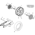 Wheels, Rear (Billet) - 2006 Victory Ca Kingpin All Options - V06Cb26