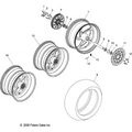 Wheels, Rear (Billet) - 2007 Victory Jackpot/Ness All Options - V07Xb26/Bc26