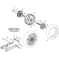 Wheels, Rear (Cast) - 2005 Victory Kingpin/Ness All Options - V05Cb16/Dc16