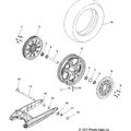 Wheels, Rear (Cast) - 2014 Victory Highball All Options - V14Wb36