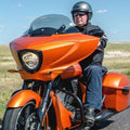 Windshield 11 Inch Tinted Flare by Klock Werks