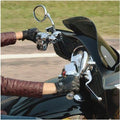 Windshield 12 Inch Flare Tall-Dark Smoke for Indians by Klock Werks