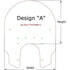 Windshield For Cross Roads, Hardball, Design B by 7Jurock Windshield