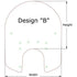 Windshield For Cross Roads, Hardball, Design B by 7Jurock Windshield