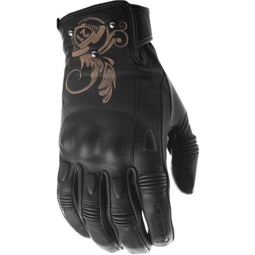 Western Powersports Drop Ship Gloves Women's Black Ivy Gloves by Highway 21