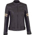Women's Blake Leather Riding Jacket with Removable Liner, Black by Polaris