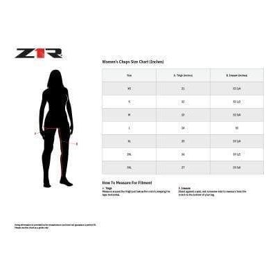 Women's Sabot Chap by Z1R Chaps