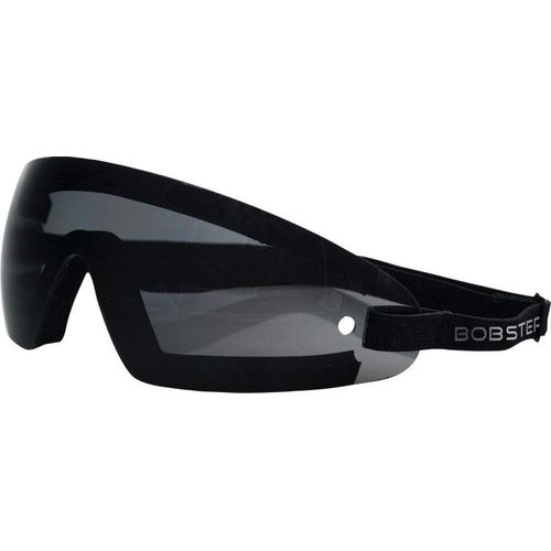 Western Powersports Sunglasses Wrap Around Sunglasses Black W/Smoke Lens by Bobster BW201
