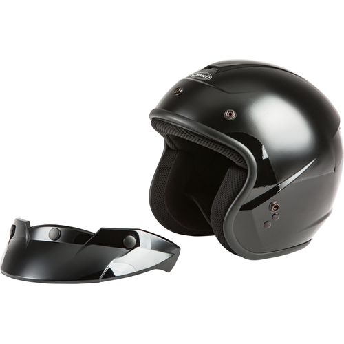 Western Powersports Drop Ship Open Face 3/4 Helmet Youth OF-2Y Open Face Helmet by GMAX