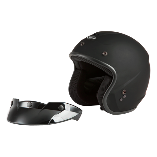 Western Powersports Drop Ship Open Face 3/4 Helmet Youth OF-2Y Open Face Helmet by GMAX