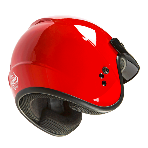 Western Powersports Drop Ship Open Face 3/4 Helmet Youth OF-2Y Open Face Helmet by GMAX