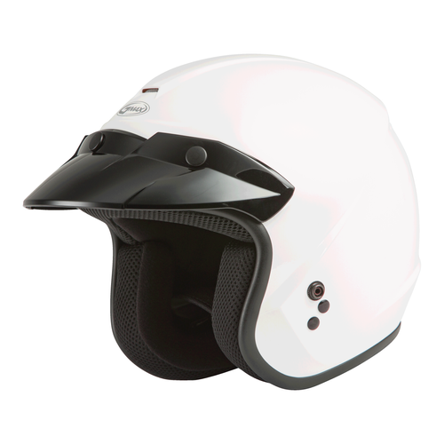 Western Powersports Drop Ship Open Face 3/4 Helmet LG / White Youth OF-2Y Open Face Helmet by GMAX G1020012